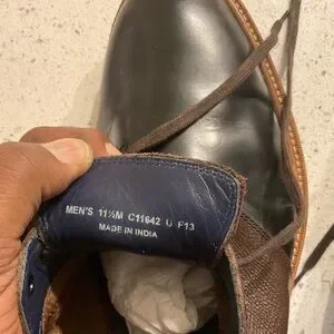 Cole Haan Two-Tone Black and Brown Oxfords Cole Haan | Shoes | Cole Haan Twotone Black And Brown  main image 4